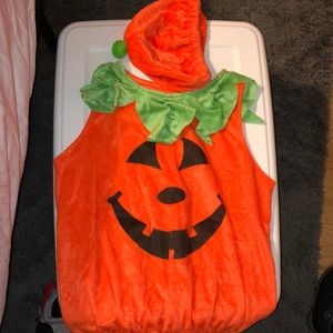 Toddler pumpkin costume. One size.